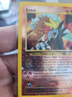 Pokemon TCG Entei Wizards Black Star Promos 34 Holo Promo Promo - Image 5