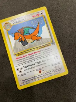 Dragonite #5 WB Pokemon First Movie Stamped Black Star Promo LP - Image 5