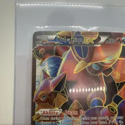 Volcanion EX (Full Art) 107/114 - XY Steam Siege - Holo - NM - Miscut Pokemon - Image 2