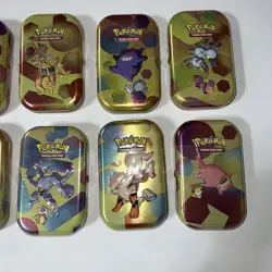 Pokemon TCG Scarlet and Violet Mini Tins 151 - FULL SET (10 Tins) NEW SEALED - Image 3