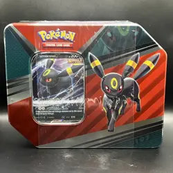 Pokemon TCG: V Heroes Tin - Umbreon V NEW Sealed - Image 1
