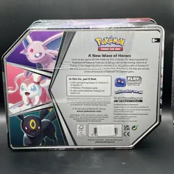 Pokemon TCG: V Heroes Tin - Umbreon V NEW Sealed - Image 2