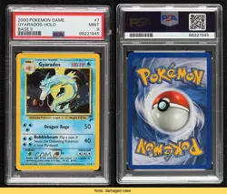 Gyarados Holo Pokemon Base Set 2 PSA 9 MINT 2000 READ - Image 3