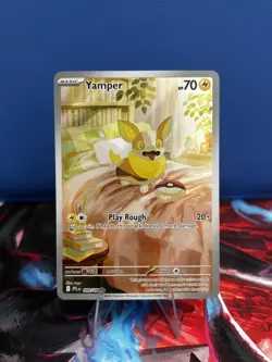 Yamper 099/094 ME02: Phantasmal Flames Illustration Rare Holo Near Mint - Image 1