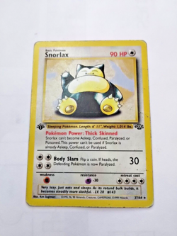 Pokemon Snorlax 27/64 Jungle Regular Rare - Some Edge Wear - See Pics - Image 1