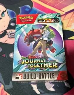 Pokemon TCG Journey Together Build And Battle Box Sealed + Free Random Pack - Image 1