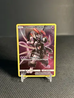 Pokemon TCG Armored Mewtwo SM228 Sm Holo MP - Image 1