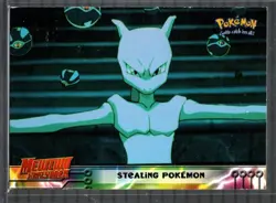 Pokemon TCG Stealing Pokemon Pokemon Bue Topps Mewtwo Strikes Back 27 - LP - Image 1
