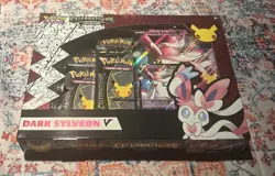 NEW-Pokemon Celebrations Dark Sylveon V Collection Box- NEW SEALED- - Image 1
