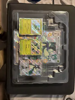 Pokemon Paldean Fates Meowscarada ex Premium Collection - Promos Only - NO Packs - Image 1