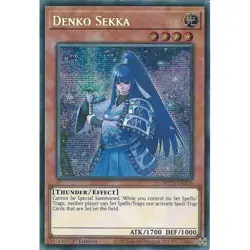 Yu-Gi-Oh Denko Sekka MP25-EN136 Prismatic Secret Rare 1st Edition - Image 1