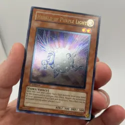 Herald of Purple Light (UTR) EOJ-EN019 Enemy of Justice 1st Edition - Image 4