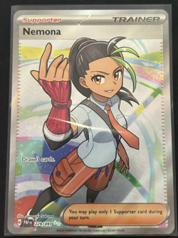 Nemona 229/091 - Full Art Trainer Ultra Rare Paldean Fates Pokemon Card NM - Image 1