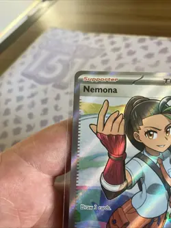 Nemona 229/091 - Full Art Trainer Ultra Rare Paldean Fates Pokemon Card NM - Image 5