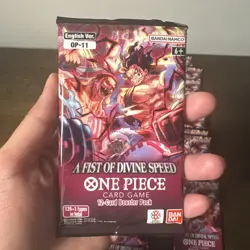 LOT OF 30 SEALED Booster Packs One Piece TCG: A Fist Of Divine Speed Op-11 - Image 2