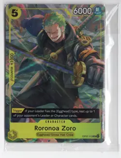 One Piece Roronoa Zoro OP07-113 Illustration Box Vol. 3 Promo Sealed - Image 1
