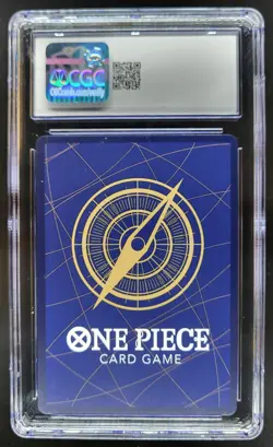 2025 ONE PIECE CCG MORE PIZZA!! ALT ART OP07-037 CGC 10 C PT - Image 2