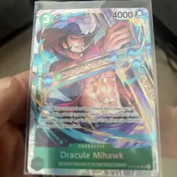Starter Deck 12: Zoro and Sanji Foil Dracule Mihawk SR #ST12-003 One Piece TCG - Image 1