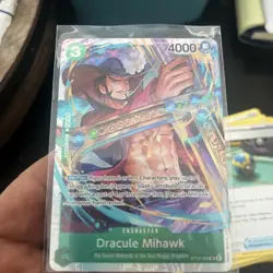 Starter Deck 12: Zoro and Sanji Foil Dracule Mihawk SR #ST12-003 One Piece TCG - Image 2