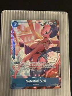 One Piece EB04-025 Nefeltari Vivi Alt Art OP14 The Azure Sea’s Seven ENGLISH - Image 1