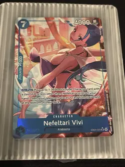 One Piece EB04-025 Nefeltari Vivi Alt Art OP14 The Azure Sea’s Seven ENGLISH - Image 2