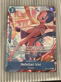 One Piece EB04-025 Nefeltari Vivi Alt Art OP14 The Azure Sea’s Seven ENGLISH - Image 4