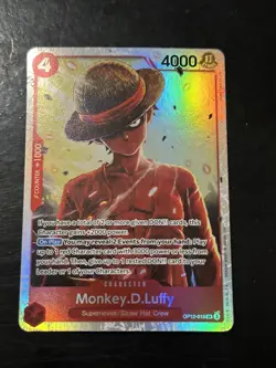 Monkey.D.Luffy OP12-015 - One Piece TCG - Legacy of the Master Foil NM English - Image 1