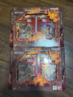 One Piece TCG: One Piece Illustration Box Vol. 5 New Factory Sealed Lot 2x - Image 2