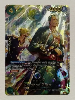 Roronoa Zoro - PRB02-006 (SP) PRB02-006 The Azure Sea's Seven Foil OP-14 FRESH!! - Image 1
