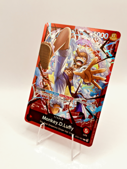 One Piece Monkey.D.Luffy ST21-001 Leader Red English Starter Deck - Image 1