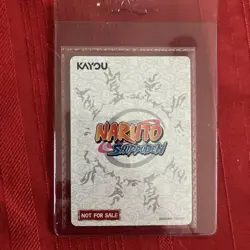 PSA Magazine x Kayou Exclusive NARUTO Uzumaki PROMO CARD December NEW IN HAND!! - Image 2