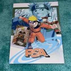 PSA Magazine x Kayou Exclusive NARUTO Uzumaki PROMO CARD December NEW IN HAND!! - Image 1