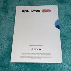 PSA Magazine x Kayou Exclusive NARUTO Uzumaki PROMO CARD December NEW IN HAND!! - Image 3
