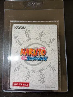PSA Magazine x Kayou Exclusive NARUTO Uzumaki PROMO CARD December NEW IN HAND!! - Image 2