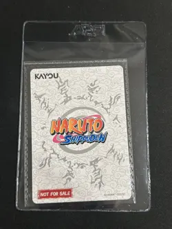 PSA Magazine x Kayou Exclusive NARUTO Uzumaki PROMO CARD December NEW IN HAND!! - Image 2