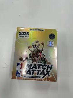 2025-26 Topps Match Attax NBA Power Sealed Box 40 Cards For Cooper Flagg #619 - Image 1
