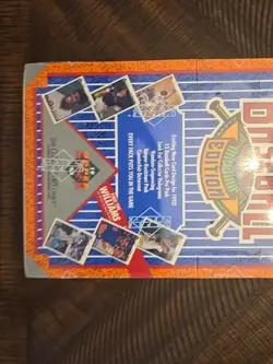 1992 Upper Deck Baseball edition factory sealed box - Image 2