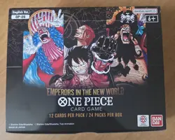 One Piece TCG OP-09 Emperors in the New World Booster Box | New & Unsealed - Image 1