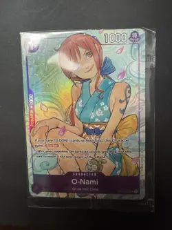 O-Nami (Illustration Box Vol.1) OP05-062 One Piece Promotion Cards Foil SEALED - Image 3
