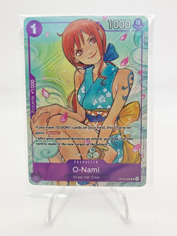 O-Nami (Illustration Box Vol.1) OP05-062 One Piece Promotion Card SEALED - Image 1