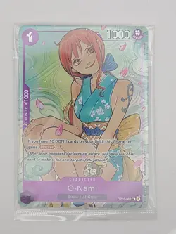 O-Nami (Illustration Box Vol.1) OP05-062 One Piece Promotion Card SEALED - Image 5