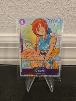 O-Nami Illustration Box Vol.1 OP05-062 One Piece Promotion Cards Promo Sealed - Image 1