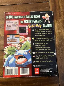 Pokemon Red & Blue Versions Nintendo Game Boy Prima's Official Strategy Guide - Image 2