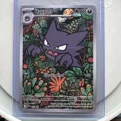 Pokemon TCG Haunter 027 Illustration Rare Promo Mega Evolution Battle Deck NM/M - Image 1