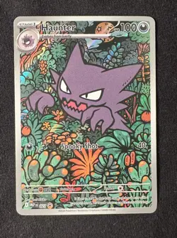 Pokemon TCG Haunter 027 Illustration Rare Promo Mega Evolution Battle Deck NM/M - Image 1