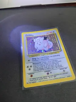 1999 Pokemon Base Set Clefairy 5/102 Holo Rare Unlimited MP - WOTC - Image 5