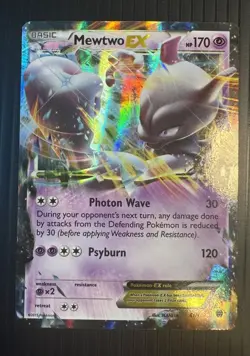 Mewtwo EX 61/162 Pokemon Cards NM Ultra Rare Vintage XY Breakthrough - Image 1