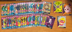Vintage Pokemon Topps Black and Movie Collectible Movie Scene Card Lot - Image 1