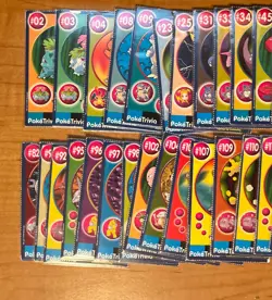 Vintage Pokemon Topps Black and Movie Collectible Movie Scene Card Lot - Image 4
