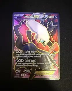 Pokemon Darkrai EX Full Art Ultra Rare Card 118/122 Breakpoint XY - Image 1